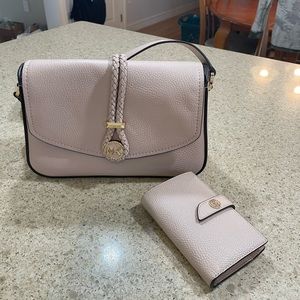 Michael Kors crossbody bag and wallet